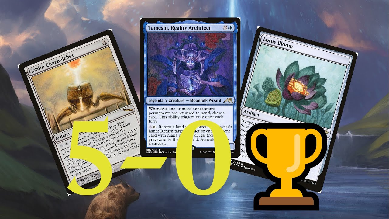 Flare of Denial not needed to 5-0 with Belcher? - MTG Modern Gameplay