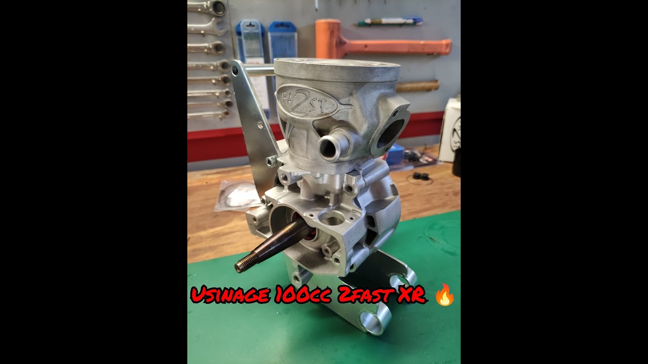 Partie 1 : Usinage carters nitro 100cc 2Fast
