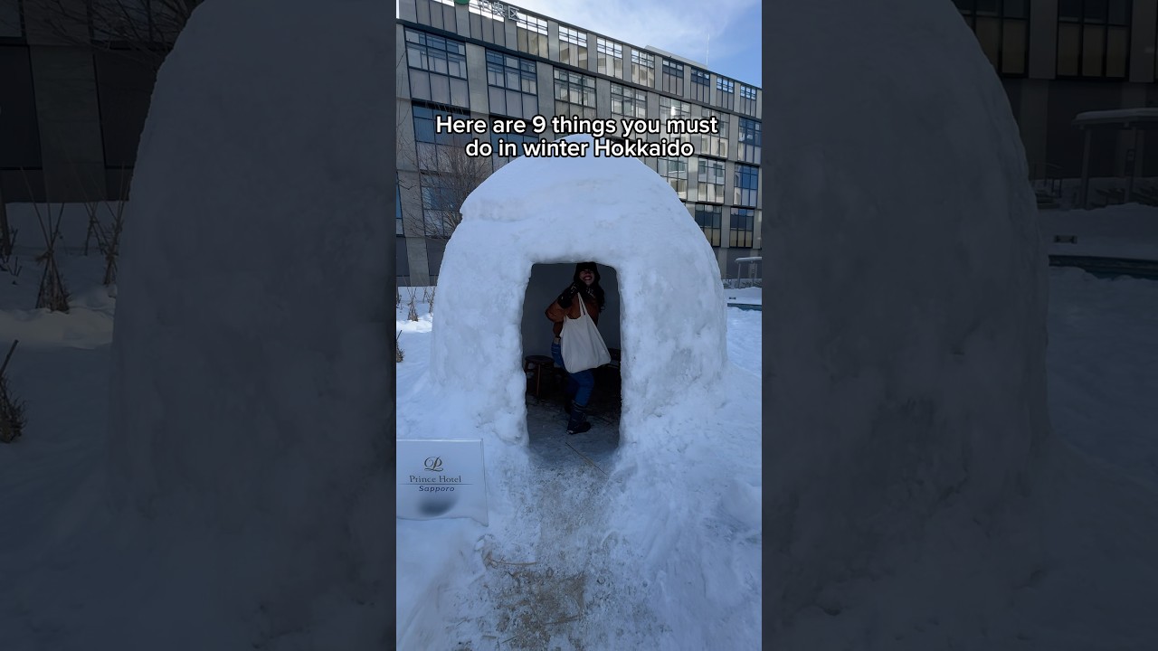 9 вещей, которые нужно сделать зимой на Хоккайдо #Саппоро #зимняялюбовь