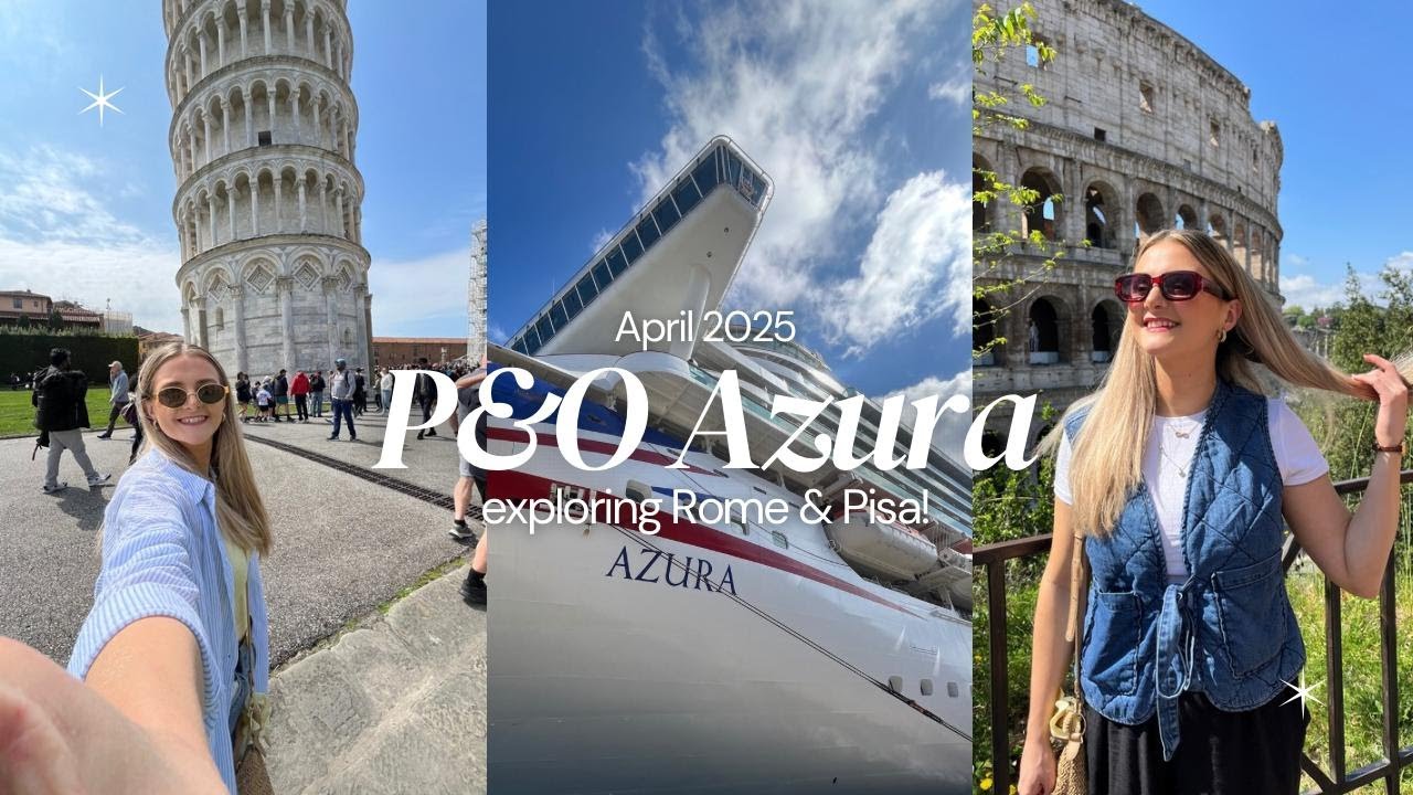 P&O Azura Vlog 3 - Rome & Pisa