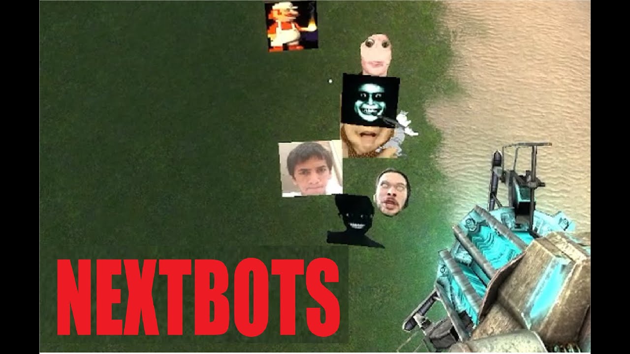 getting chased by nextbots in gmod