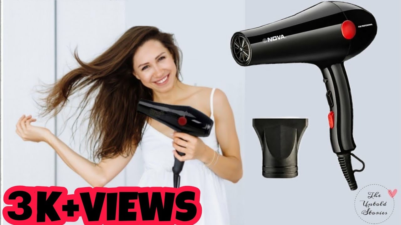 Теперь вы можете укладывать волосы, не посещая салон красоты || РАСПАКОВКА ФЕНА NOVA | ОБЗОР