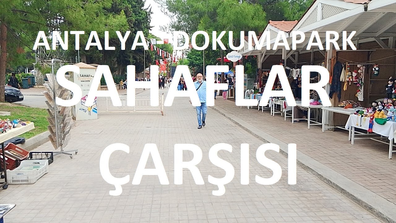 Antalya Dokumapark Sahaflar Çarşısı - Dr. Murat