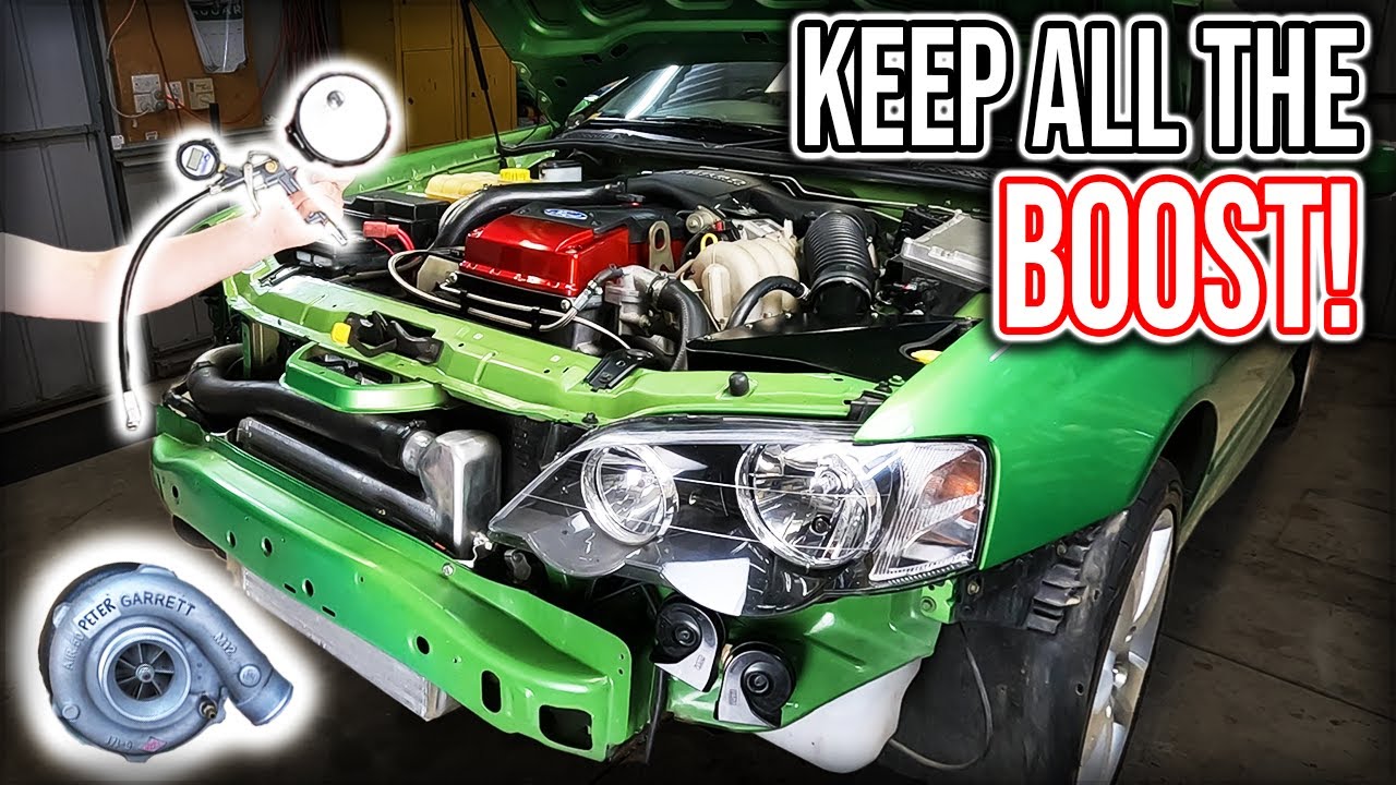 TURBO FALCON Boost Leak Testing & Cheap DIY Tool | TURBO Your NA Barra Pt 7