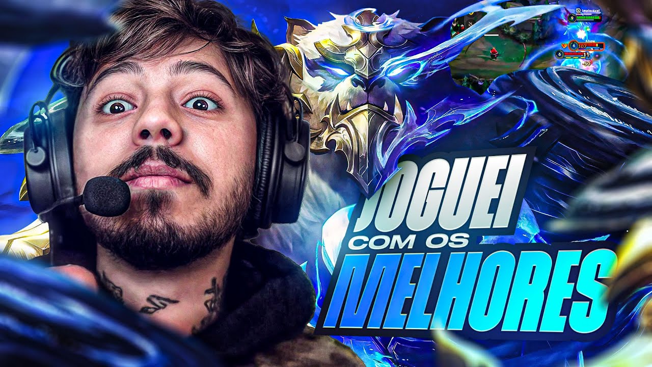 MELHORES JOGADORES DE WILD RIFT CAIRAM NO MEU TIME