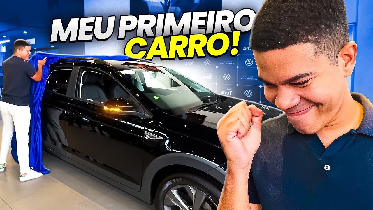 COMPREI MEU PRIMEIRO CARRO!