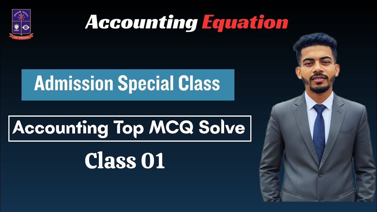 Admission Accounting Top MCQ Solve Class (DU+RU+COU+Gst)