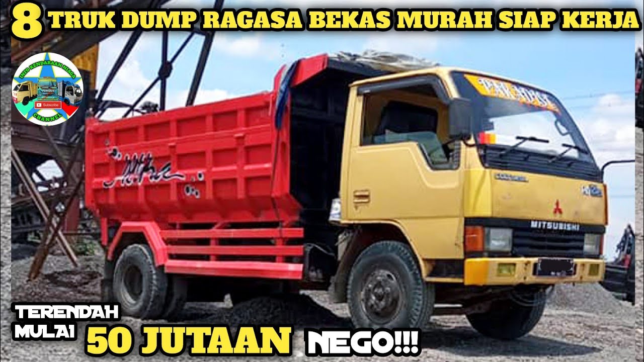 HARGA TRUK DUMP RAGASA BEKAS MURAH MULAI 50 JUTAAN NEGO || UPDATE TERBARU 2022 || JUAL BELI TRUK