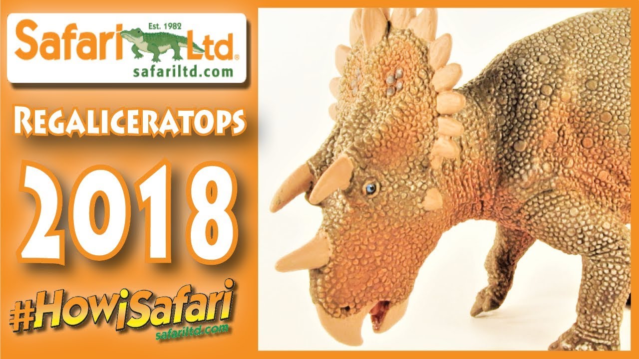 Safari Ltd. 2018 Regaliceratops || #HowiSafari NEW Dinosaur Figure Review!