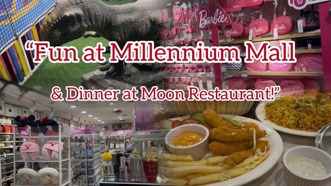 Bachon Ki Rides, Shopping, Aur Foodie Adventures at Millennium Mall! 🎢🛍️🍲