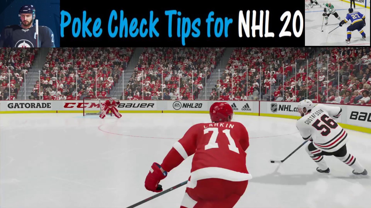 Poke check tips for NHL 20