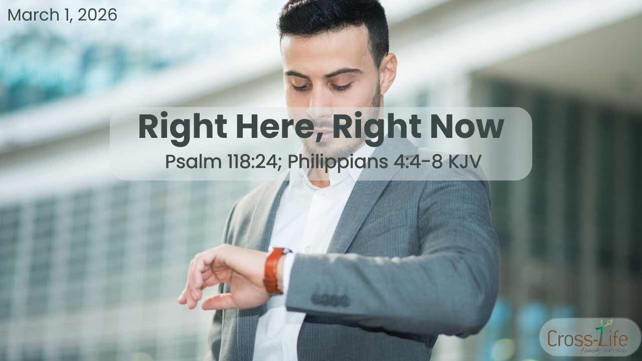 Right Here, Right Now | Ajay Torres | Cross-Life FW