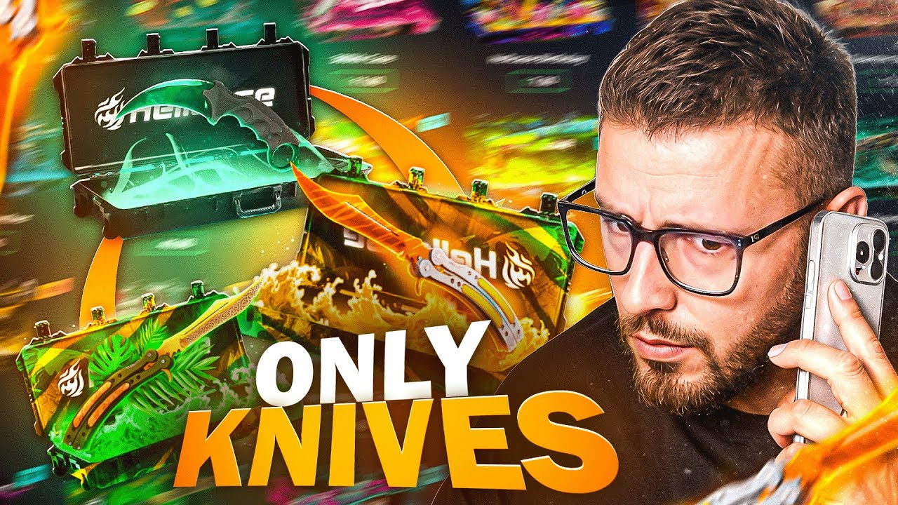 J'OUVRE TOUTES LES CAISSES COUTEAUX D'HELLCASE !