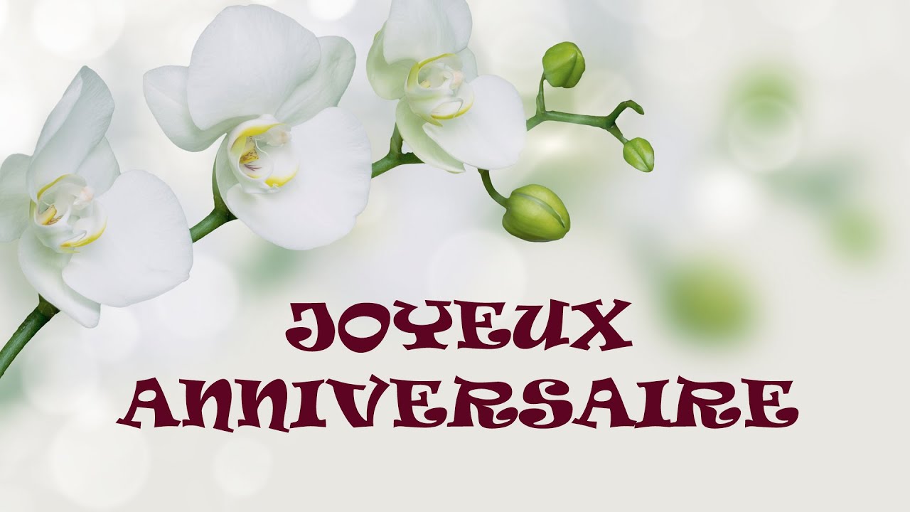 140 - Carte virtuelle d'anniversaire - Joyeux Anniversaire - douce et positive