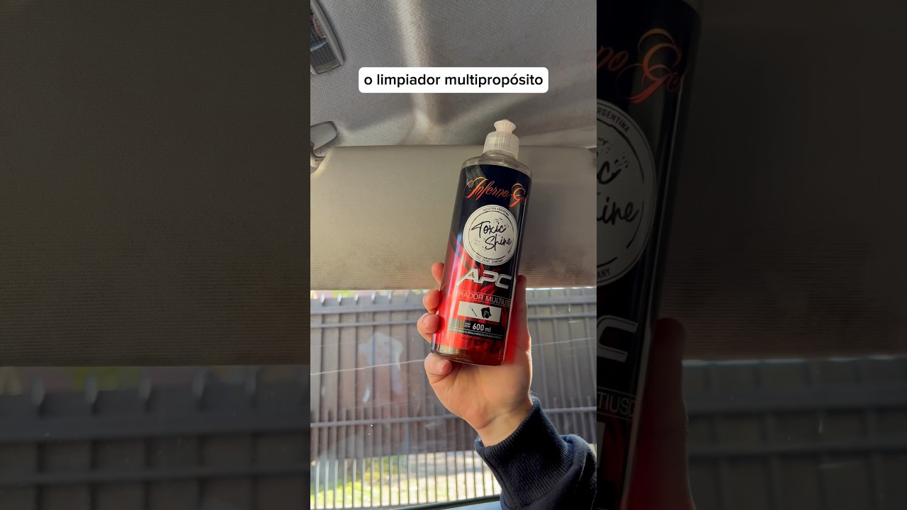 Productos b&aacute;sicos para limpieza de interiores #youtubeshorts #detailing #shorts #detailingworld