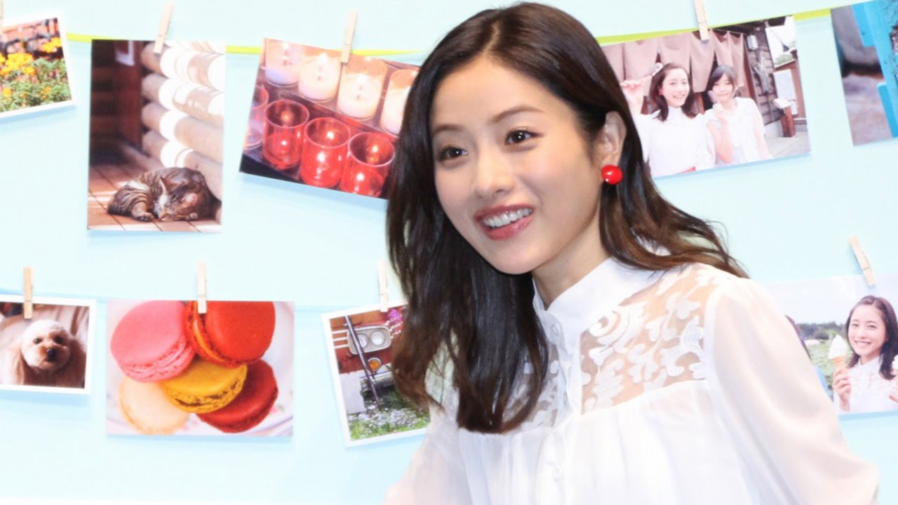 石原さとみ、自宅の部屋の壁にも写真「すごく華やぐ」「PIXUS」シリーズ新CM発表会3　#Satomi Ishihara　#event