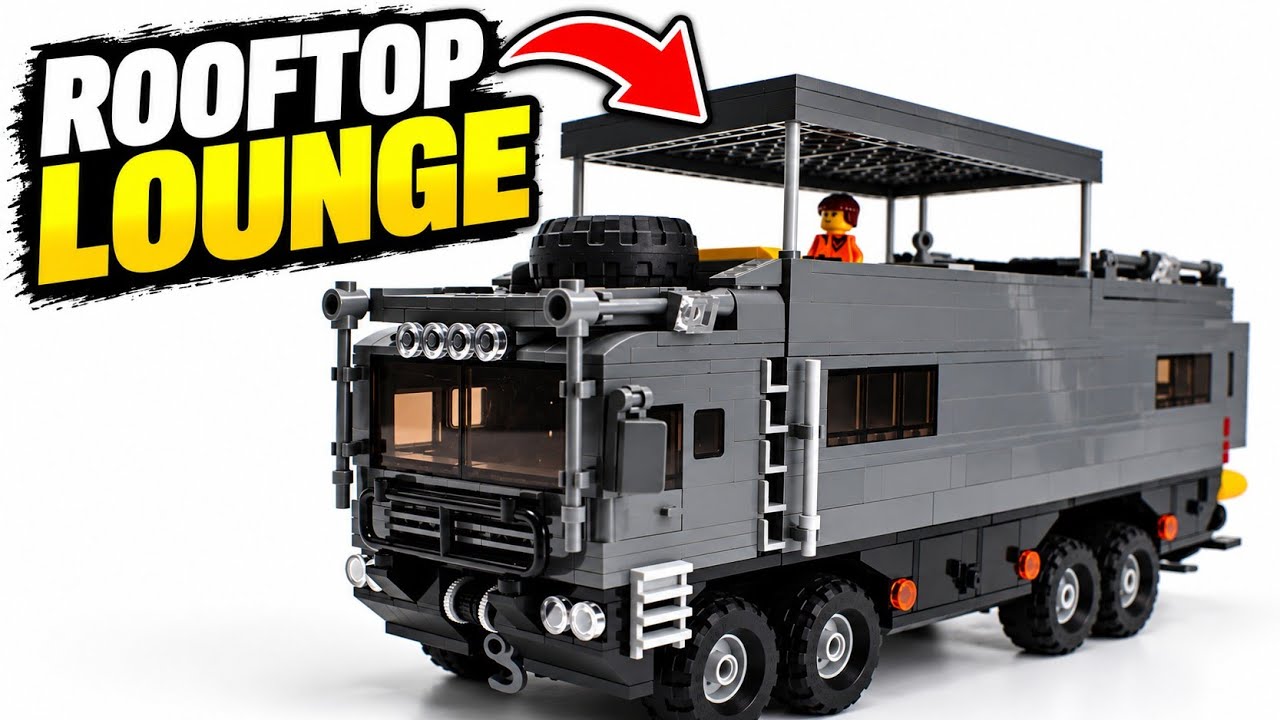 LEGO Expedition Camper Truck Custom MOC