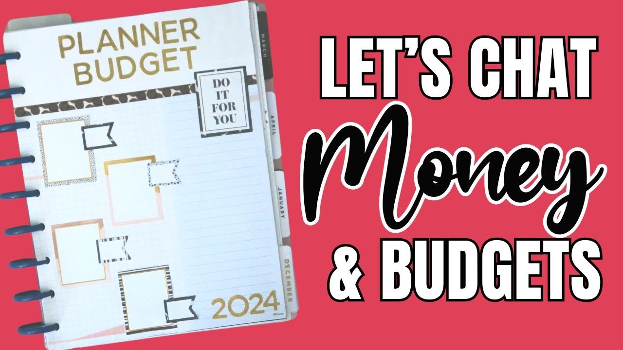 Setting Up Budget Pages in My Happy Planner - Low Buy Stash Challenge 2024