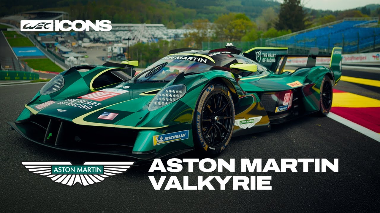 The Mean, Green, V12 Machine: Aston Martin Valkyrie Hypercar 💚 | WEC ICONS I FIA WEC