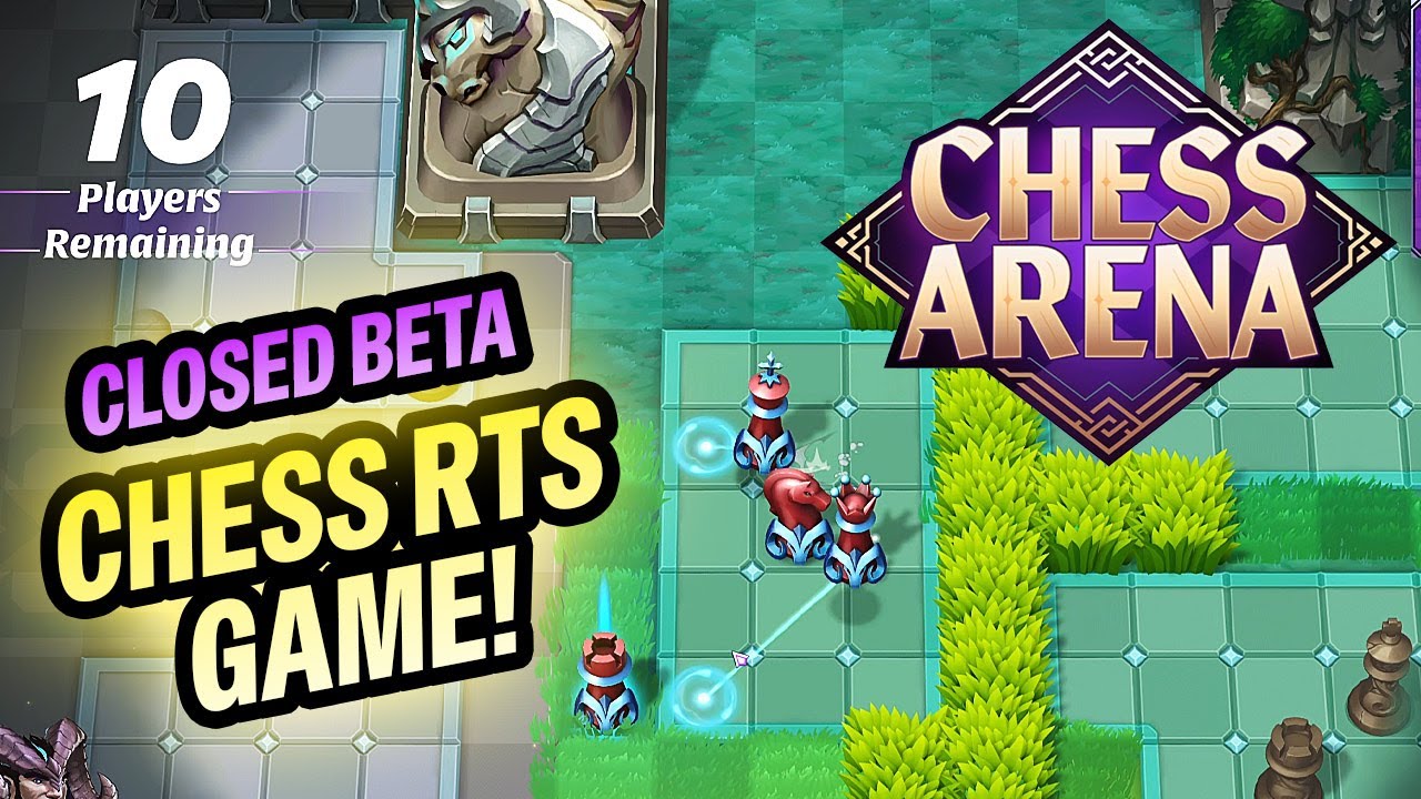CHESS ARENA (закрытая бета-версия) — шахматная стратегия в реальном времени с героями и режимом «...