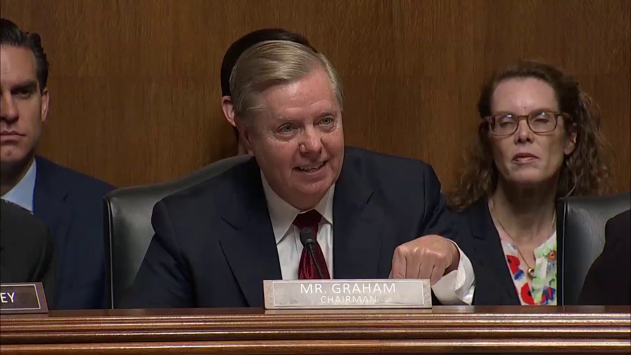 Lindsey Graham uses f-word during William Barr hearing: full video