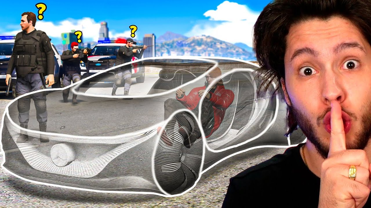 GTA RP - Comprei um CARRO que Fica INVISÍVEL!!