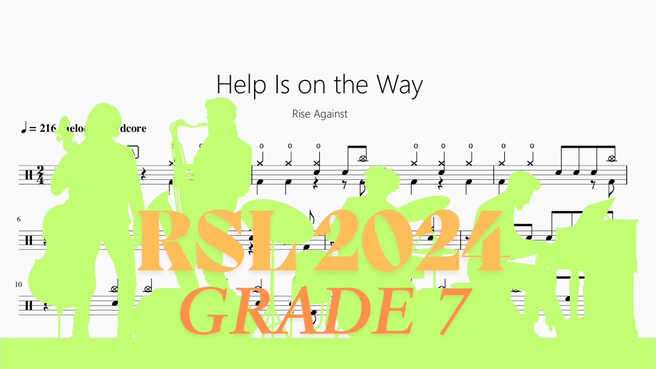 Help Is on the Way【Rock school Drum Lv7】