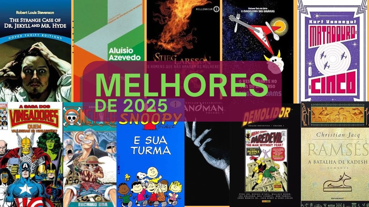 Melhores Leituras de 2025 - Só Livro TOP