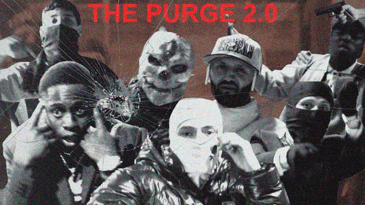 LARON🥷🏻THE PURGE 2.0 Feat BB¥ JE¥¥メDEFEEPEメZ-ERREメMONKメPROBLEMATIKメSTEVEN LA S(Vídeo oficial)👹