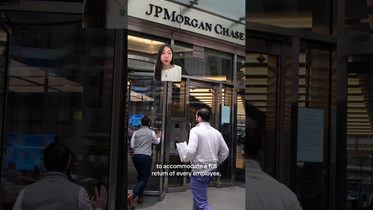 JPMorgan employees must return to the office 5 days a week #jpmorgan #rto