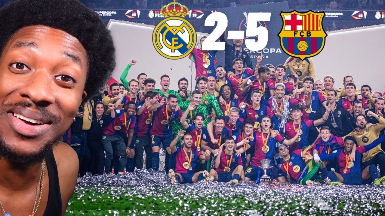 Barca Put BELT TO AZZ On Madrid AGAIN!! 🤣 | Real Madrid 2-5 Barcelona LIVE Reaction