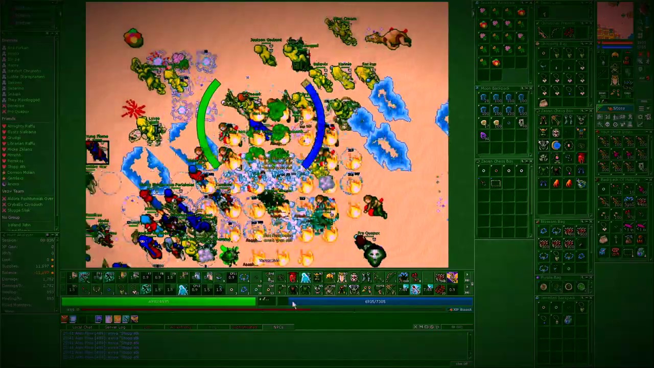 Tibia | Tortura War | January 19th - Ankrahmun Fights x 2