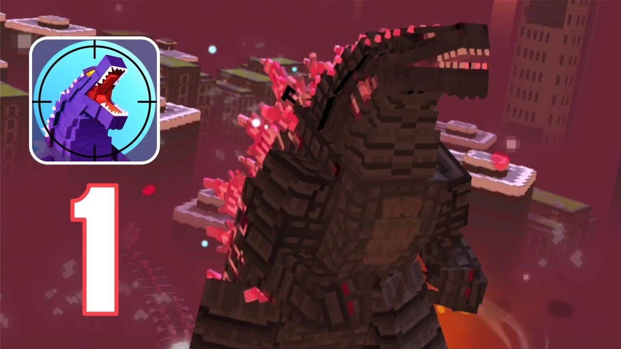 Giant Monster: Heli Shooting ~ Gameplay eps.1 ~ Level 1-10 (Godzilla)