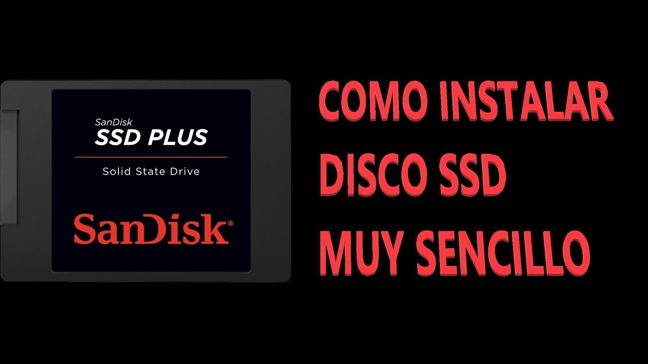 Como Instalar Disco Duro SSD ,Más Sistema Operativo Windows 10