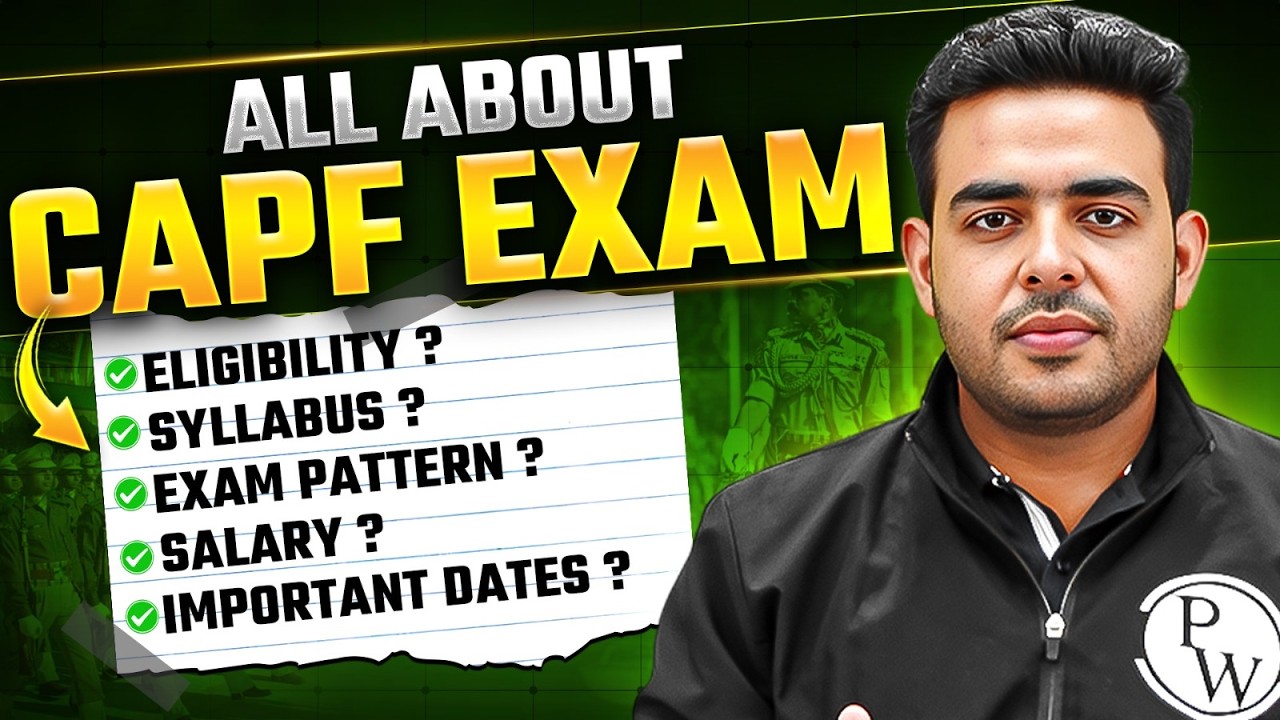 All About UPSC CAPF Exam | Syllabus, Exam Pattern & Eligibility Explained