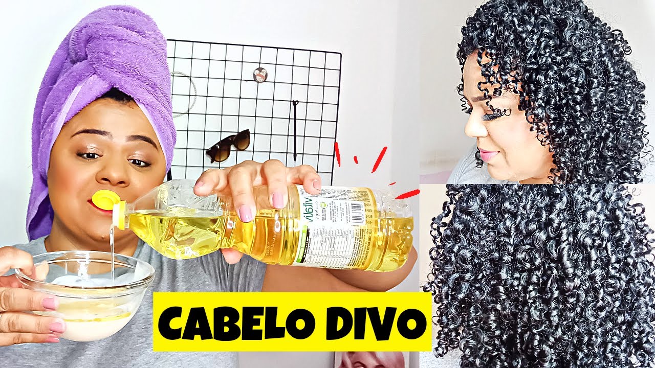 Recuperei meu cabelo com óleo de cozinha | Lucianni Borges