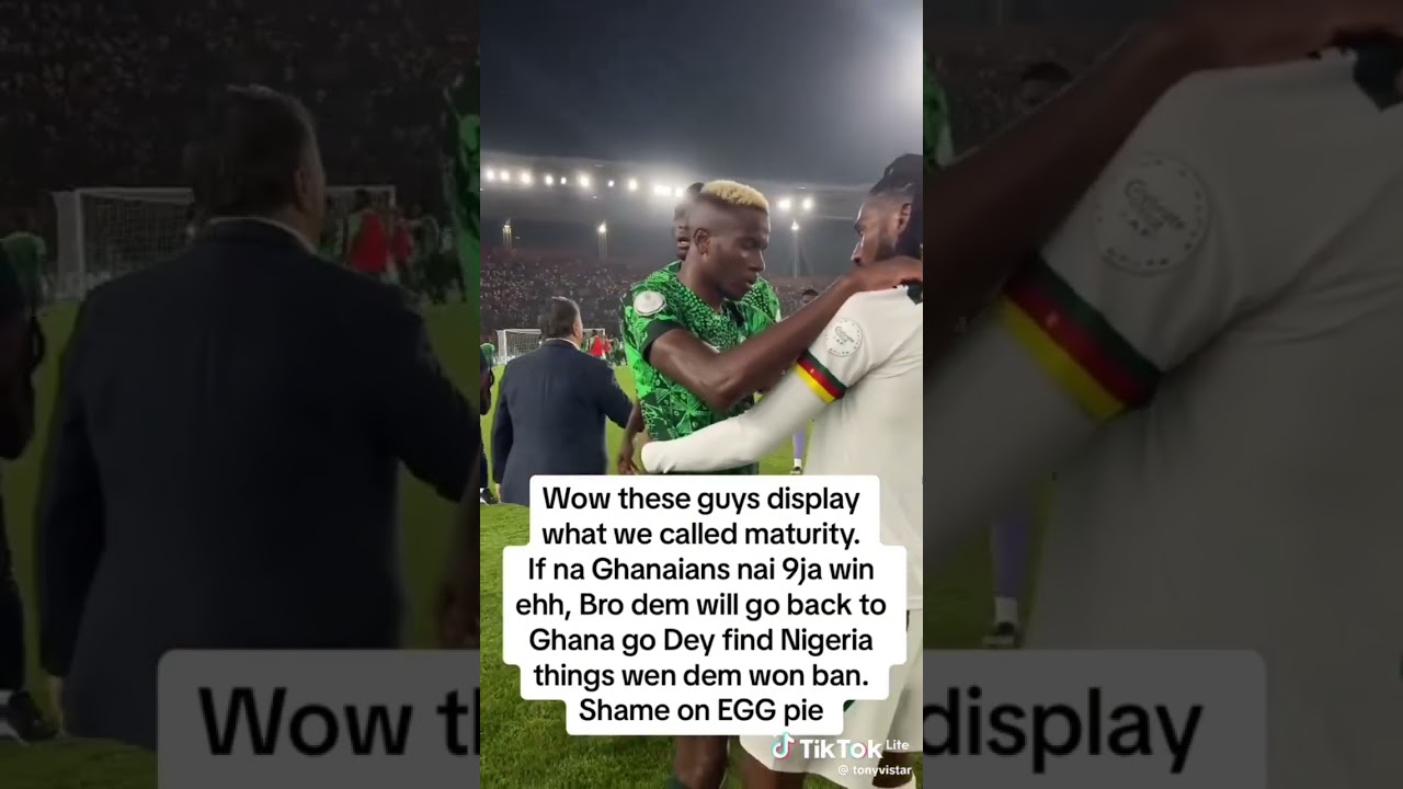 after Nigeria lost AFCON 2024 #afcon2024 #football #footballshorts #oshimen