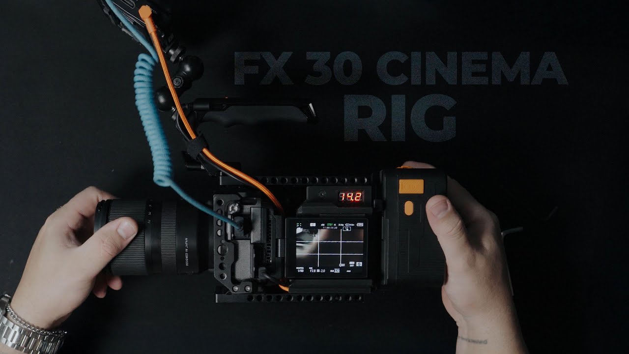 FX30 CINEMA RIG - CINEBACK - REVIEW E MONTAGEM