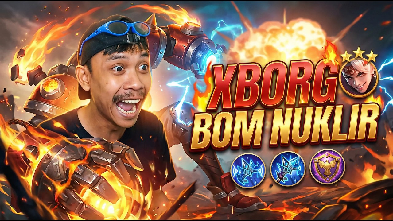 XBORG B3 BISA MENANG LAWAN 10 HERO?
