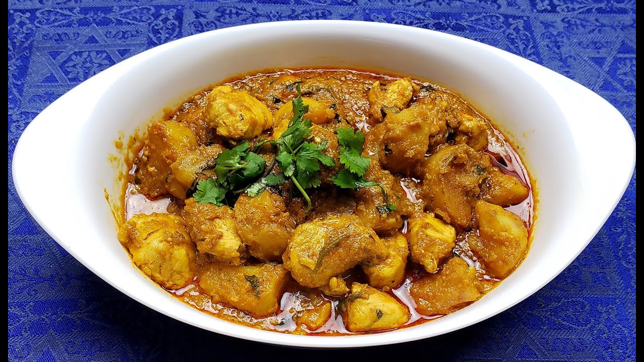 Kalia Poulet/Chicken Kalia - Less oil version