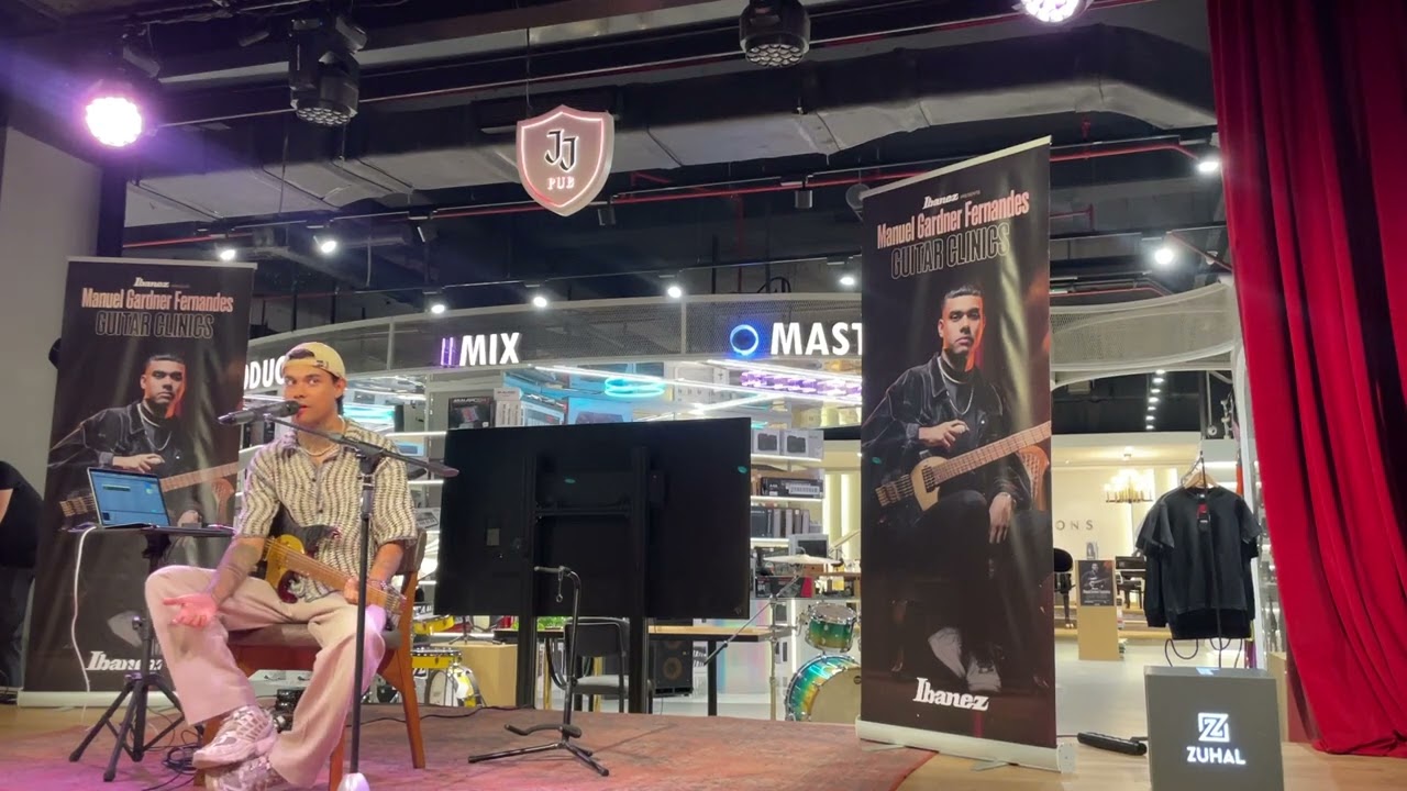 Manuel Gardner Fernandes Guitar Clinic (Istanbul)