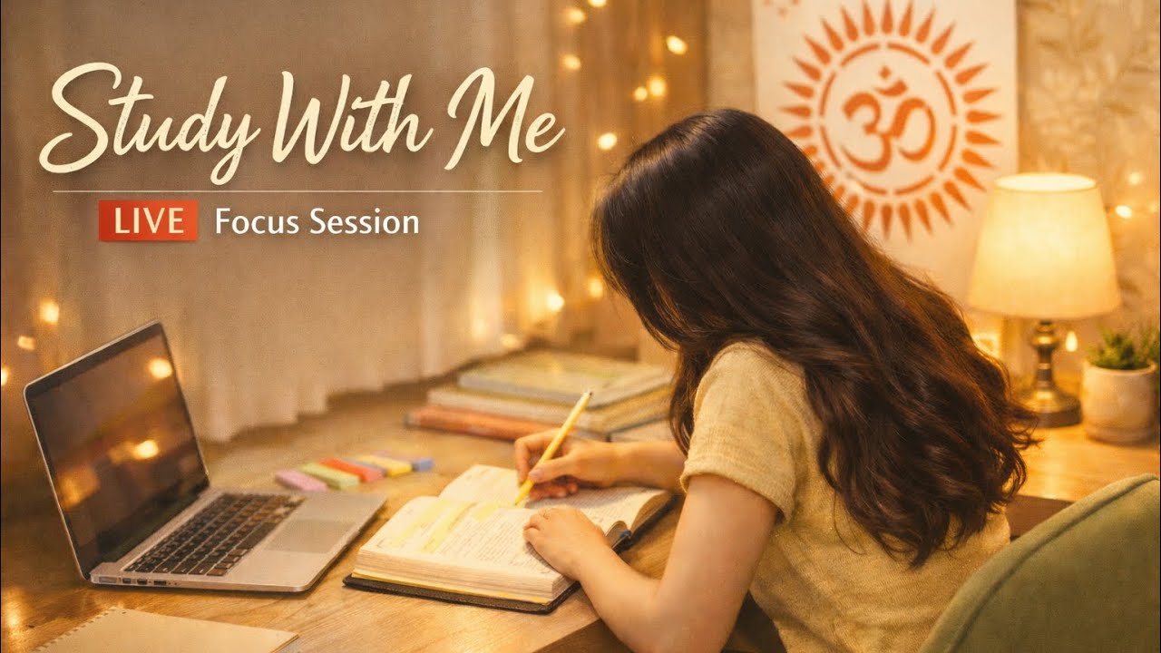 Study With Me | No Music | 50-10 Pomodoro | Doctor’s Real Time Silent Study Session