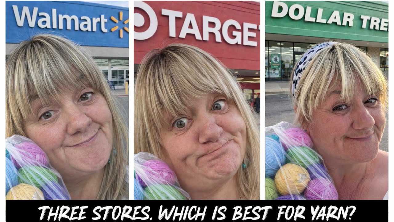Which store was best in Kissimmee USA for yarn shopping. Come with me to see 