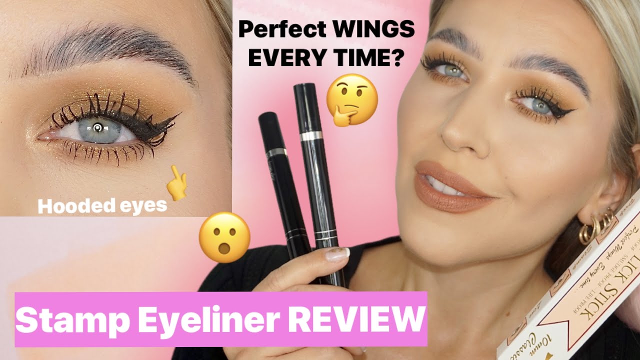 EYELINER STAMP??? Does it work? Lovoir the flick stick REVIEW! (hooded eyes!)