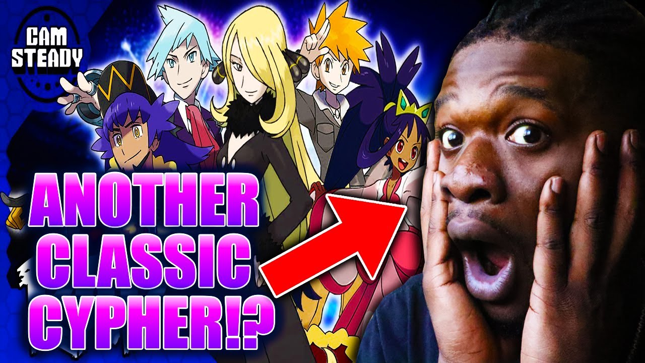 CLASSIC CYPHER? | POKEMON CHAMPION RAP CYPHER | Cam Steady ft JT Music, Dan Bull, Chi-chi (REACTION)