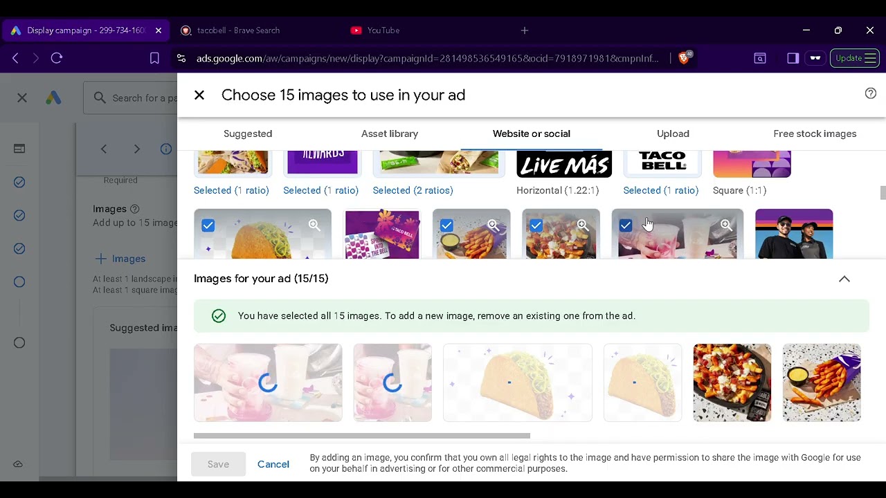 Taco Bell Google Display Campaign Setup | Taco Bell Srilanka