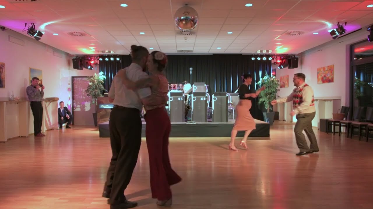 Balboa Demo VBLE 2022: Abigail Browning & Adam Speen,  Céline and Edgar Cavasa