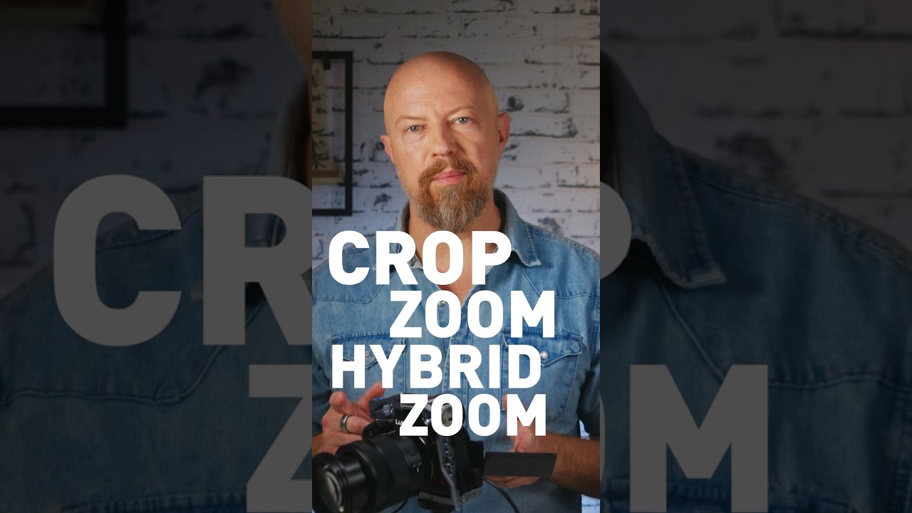 Ep 14 Hybrid Zoom and Crop Zoom in your LUMIX Camera #SHORTS