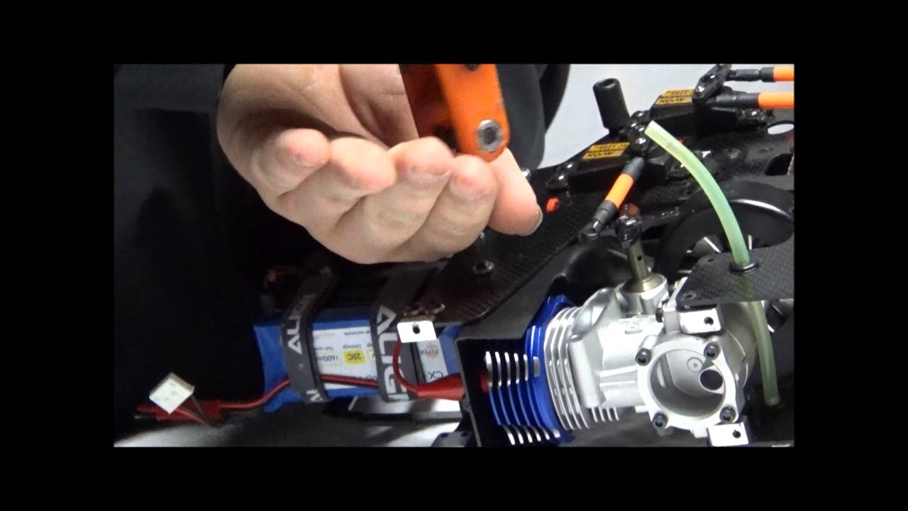 How to Install a Nitro Engine In an Align Helicopter Part.1 By(Holden Mathias)