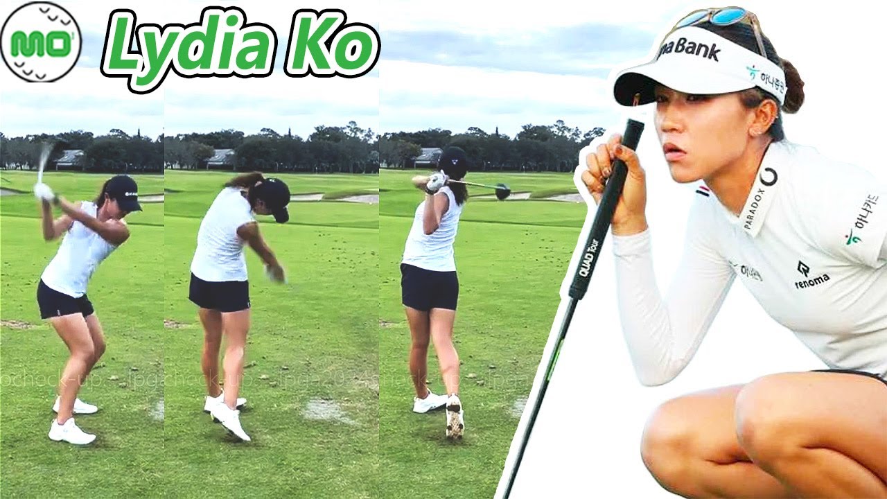 Lydia Ko リディア・コー ニュージーランドの女子ゴルフ スローモーションスイング!!!